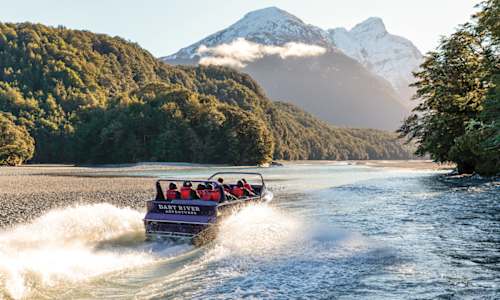 kayaking on the Ultimate Fiordland & Queenstown Adventure